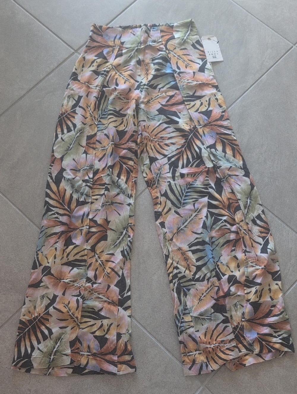 Billabong Tropical Wide-Leg Pants - Multicolor
